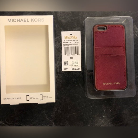 Brand New Michael Kors iPhone 6 Case + Second Michael Kors iPhone Case FREE - Picture 9 of 12